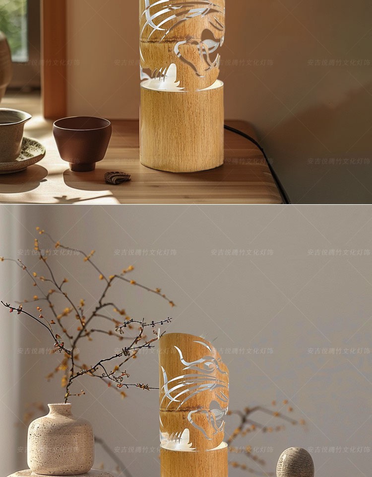 蜡烛香薰竹台灯 细节图6|蜡烛香薰竹台灯