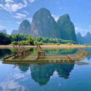 加厚竹排与充气艇系列｜悦腾竹文化 实拍图 4