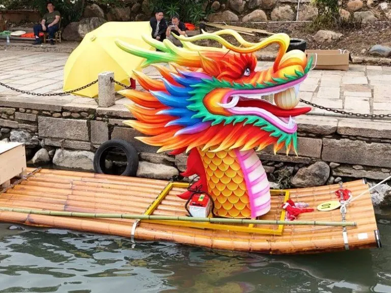 网红竹筏｜悦腾竹文化