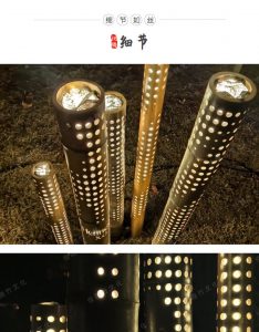 镂空竹筒灯 细节图 5|悦腾竹文化